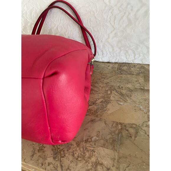 Coach Phoebe Pink leather hobo shoulder bag F34495 - Picture 6 of 10